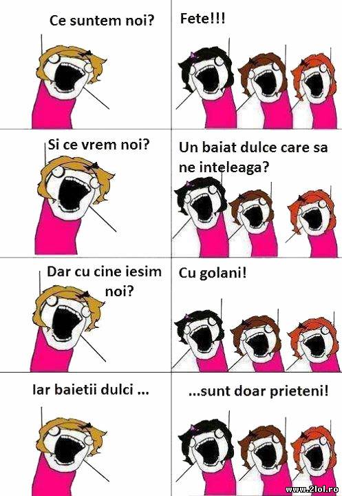 Fetele, vor una dar fac alta poze haioase