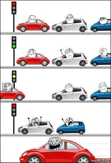 Cum sa iti iei injuraturi la semafor poze haioase