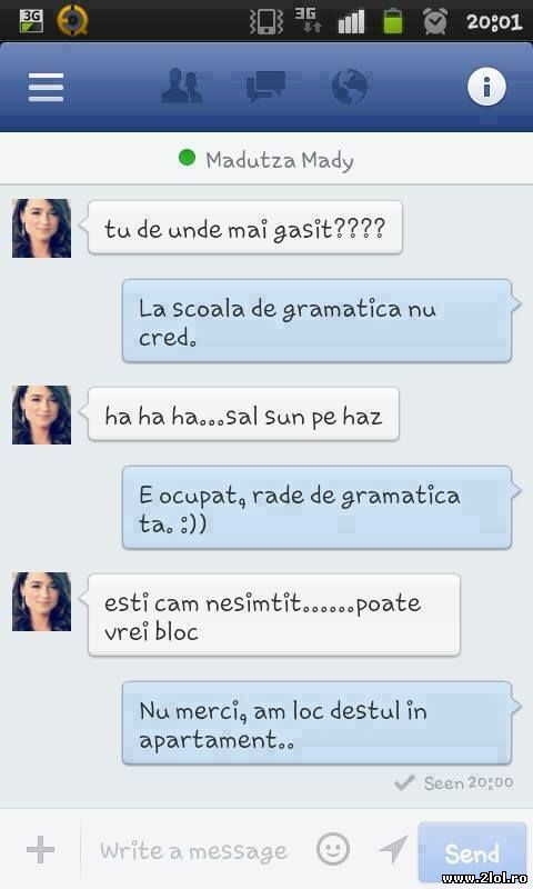 Unii le spun "zdrențe analfabete" poze haioase