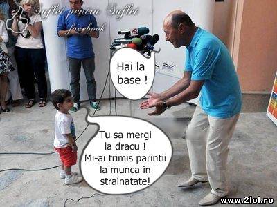 Copiii nu vor la Băse poze haioase