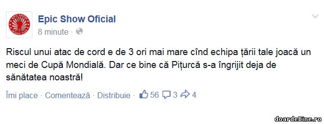 Pițurcă a avut grijă de sănătatea noastră poze haioase