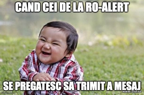 Cand cei re la Ro-Alert trimit alerte poze haioase