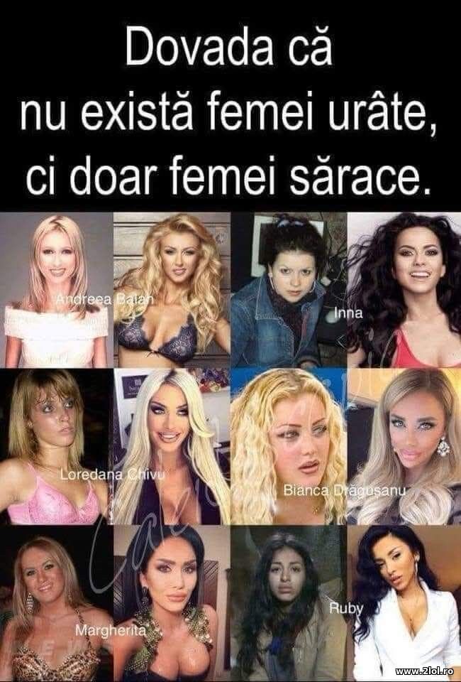 Nu exista femei urate poze haioase
