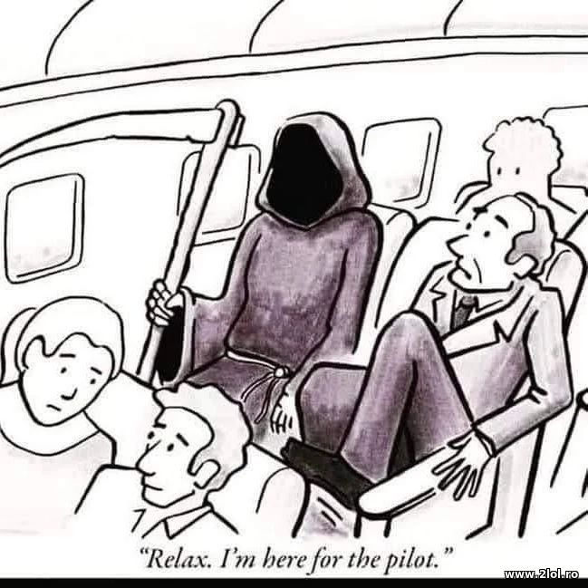 Relax, I'm here for the pilot poze haioase