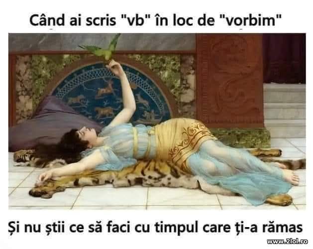 Cand ai scris vb poze haioase