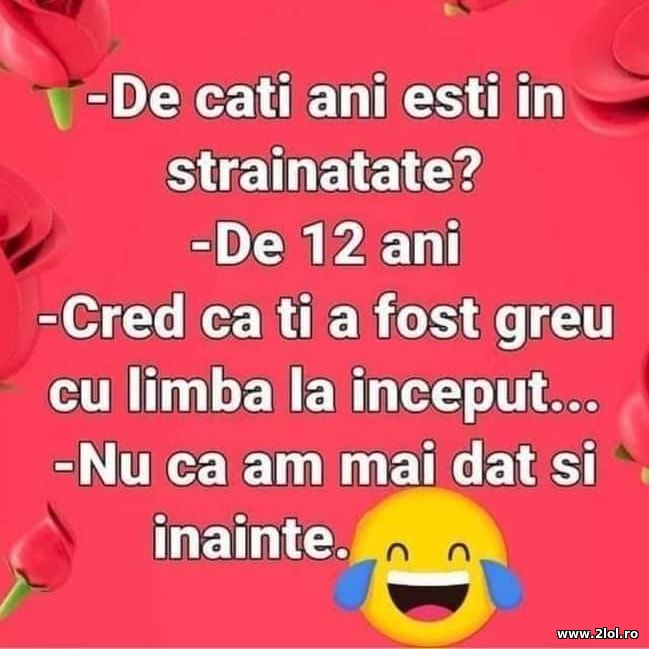 Cred ca ti-a fost greu cu limba la inceput poze haioase