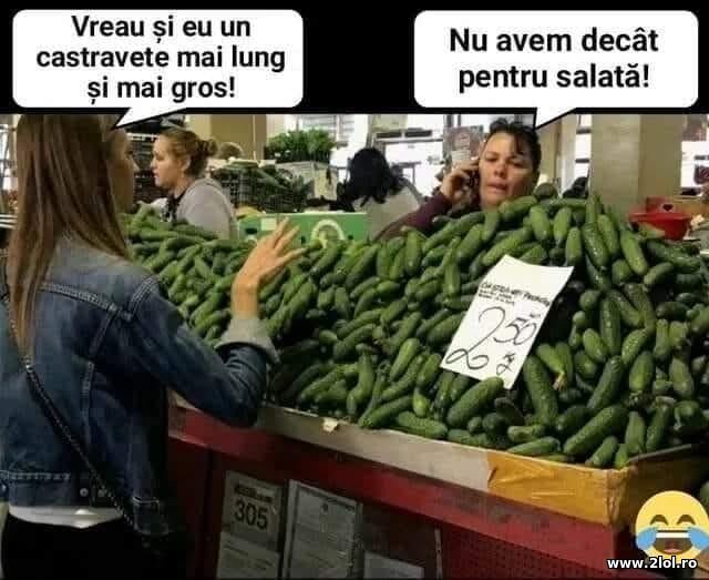 Vreau un castravete mai lung si mai gros poze haioase