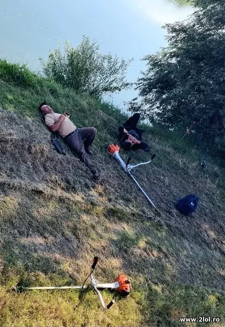 Pauzele lungi si dese, cheia marilor succese poze haioase