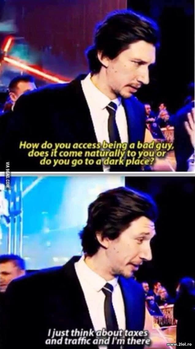 How do you access being a bad guy? poze haioase