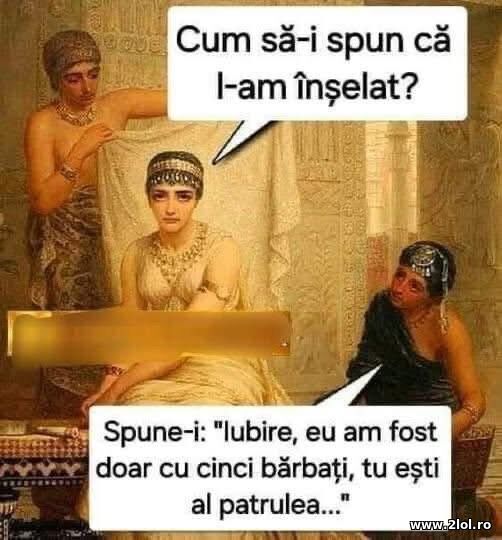 Cum sa-i spun ca l-am inselat? poze haioase