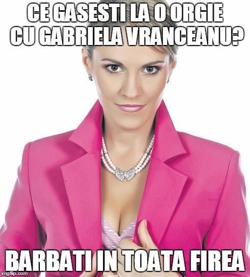 La o orgie cu Gabriela Vrânceanu Firea poze haioase