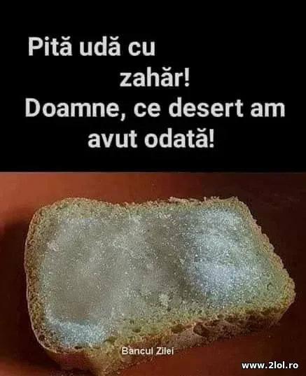 Pita uda cu zahar poze haioase