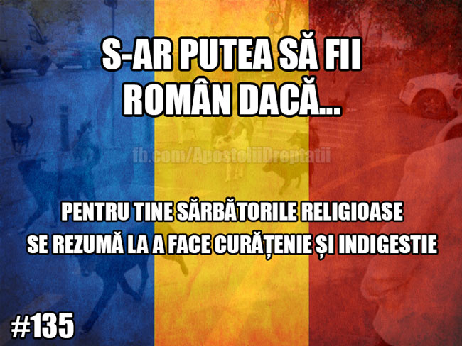 Sărbătorile, pentru români poze haioase