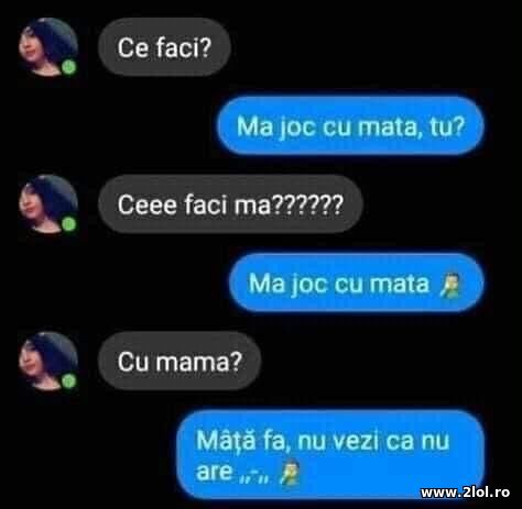 Ma joc cu mata poze haioase
