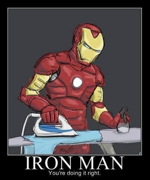 Iron Man poze haioase