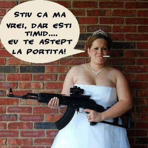 Nu-i nimic dacă ești timid, ea nu e poze haioase