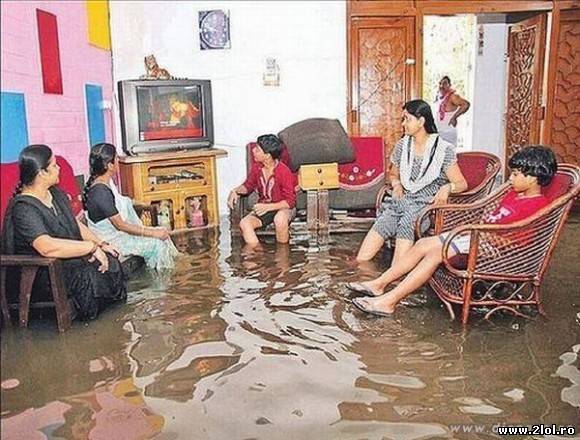 Inundație? ...alt rău să nu fie poze haioase