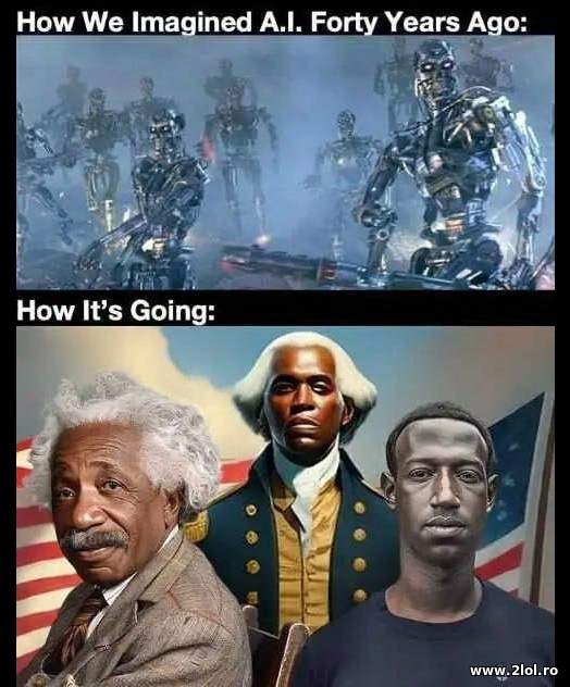 How we imagined AI forty years ago poze haioase