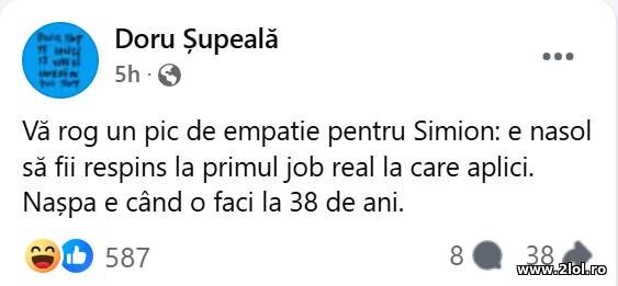 Empatie pentru Simion poze haioase