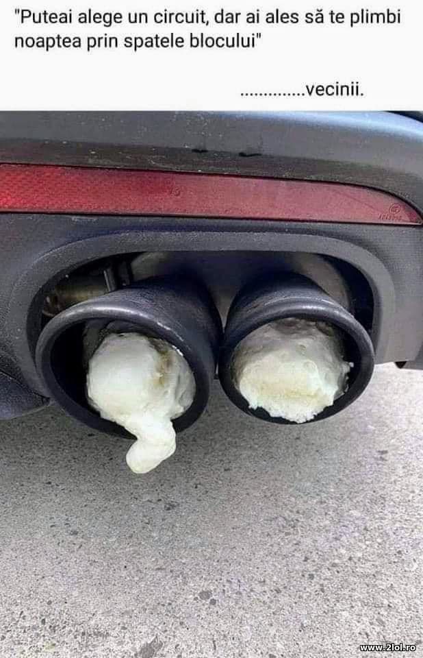 Cand superi vecinii cu masina poze haioase