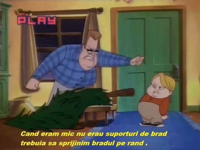 Suporturile de brad, pe timpuri poze haioase