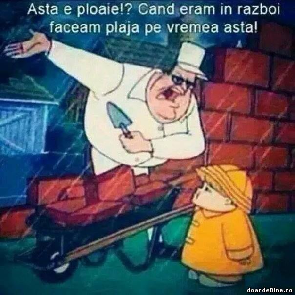 Asta e ploaie? poze haioase