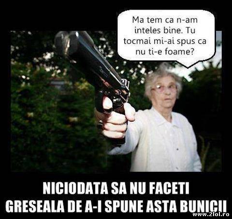 Cuvintele care nu trebuie spuse bunicii poze haioase