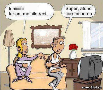 Dacă tot are mâinile reci poze haioase