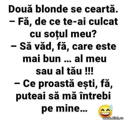 Doua blonde se cearta poze haioase