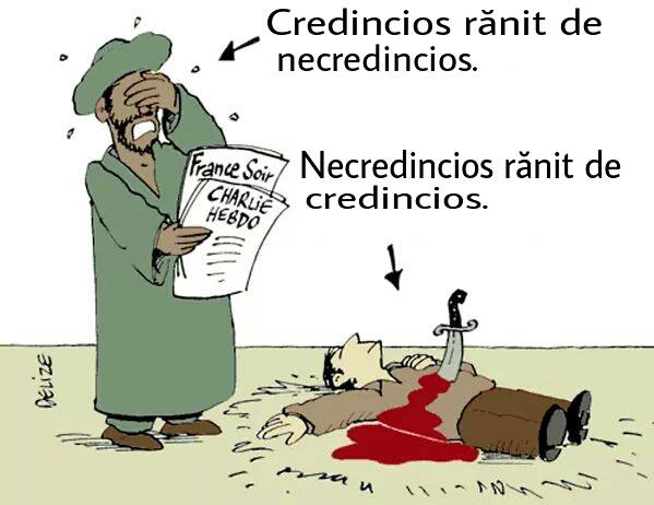 Credincios rănit de necredincios şi invers poze haioase