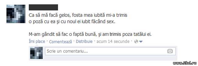 Fosta iubită a încercat să îl facă gelos poze haioase