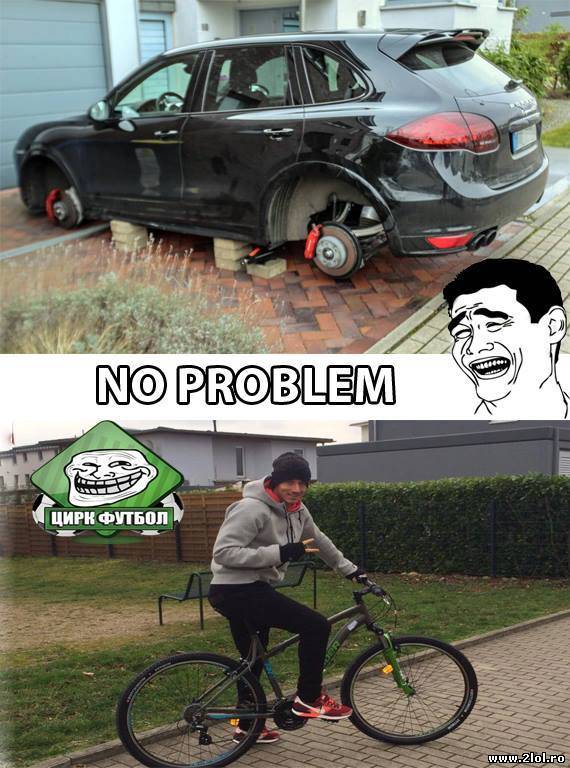 S-a stricat maşina? poze haioase