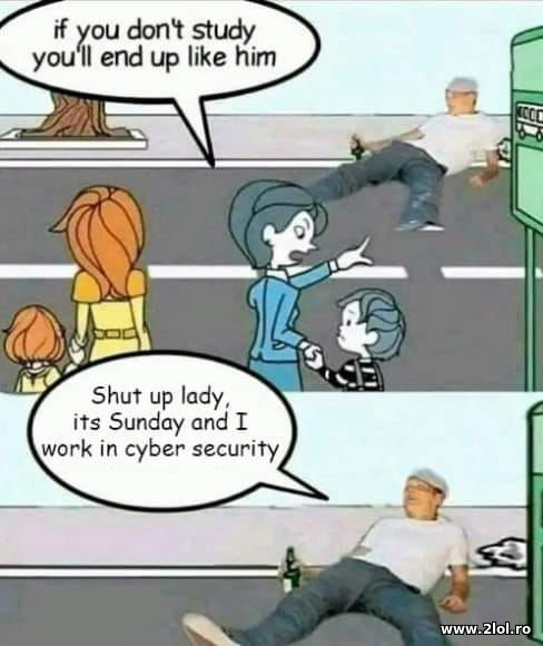 If you don't study you will end like him - softwar poze haioase