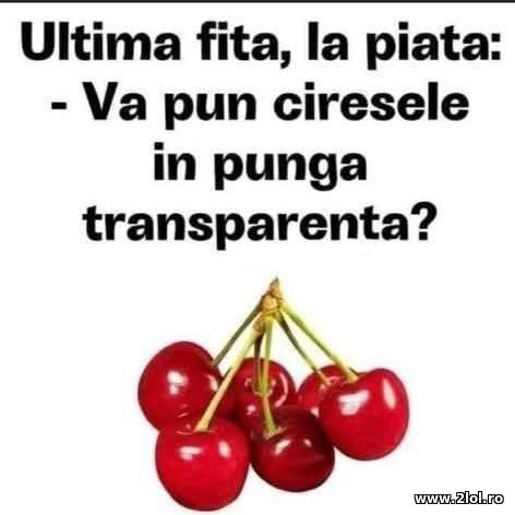 Ultima fita, la piata poze haioase