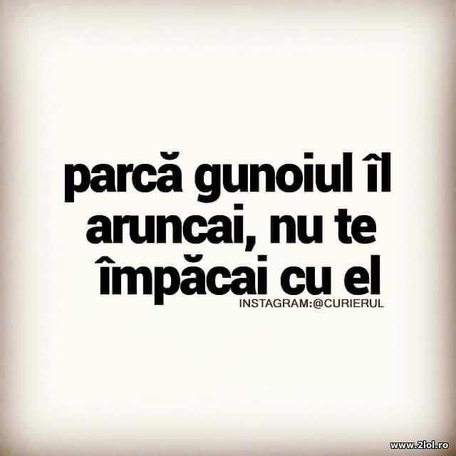Parca gunoiul il aruncai, nu te impacai cu el poze haioase