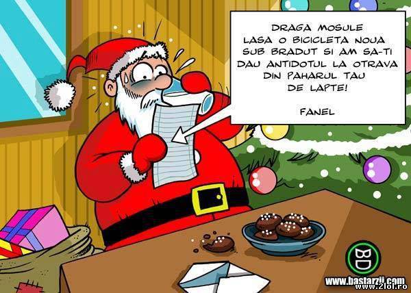 Mos Craciun și-a găsit nașul poze haioase