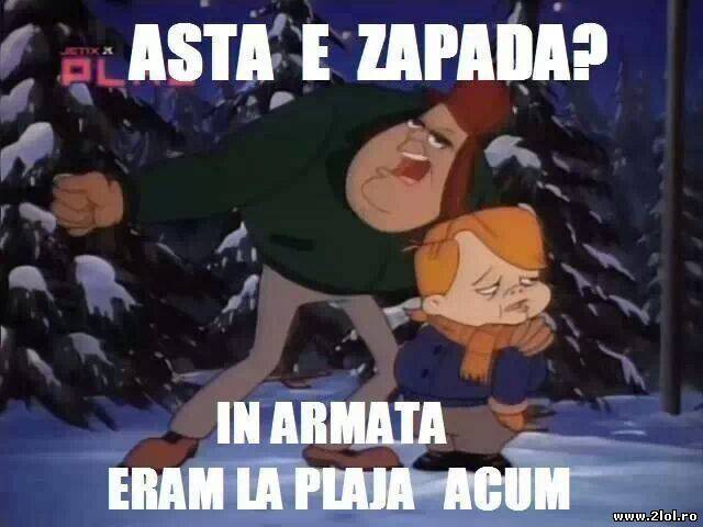 Asta e zăpadă? poze haioase