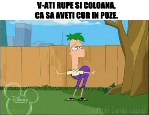 Dă-o naibii de coloană, fundul să fie mare poze haioase