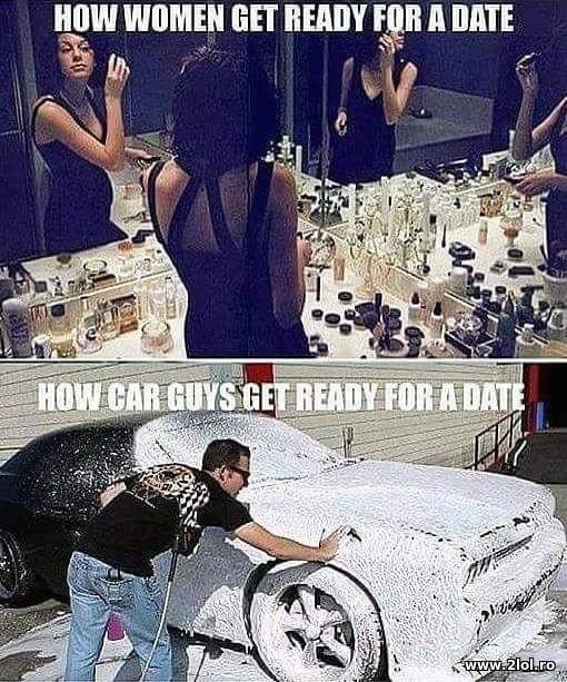 How women and guys get ready for a date poze haioase