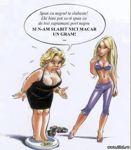 Blondele și slăbitul cu negru poze haioase