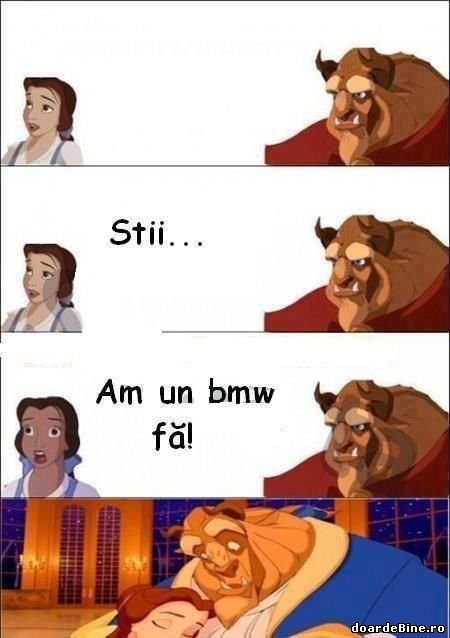 Am un bmw fă poze haioase