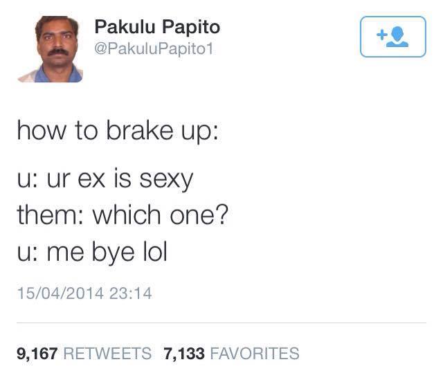 O despărţire originală poze haioase