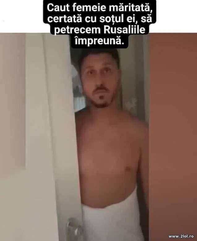 Caut femeie maritata. Ciprian Marica cu prosop poze haioase