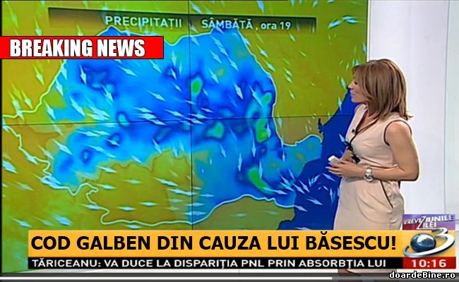 Vremea, la Antena 3 poze haioase