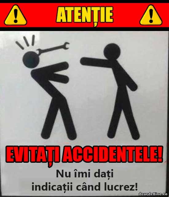 Nu îmi dați indicații când lucrez poze haioase