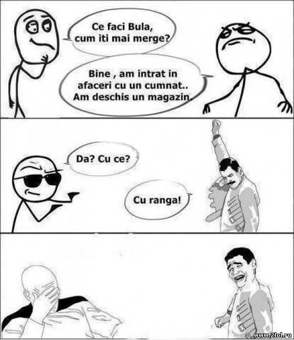 Cum intră Bulă și cumatul său în afaceri poze haioase