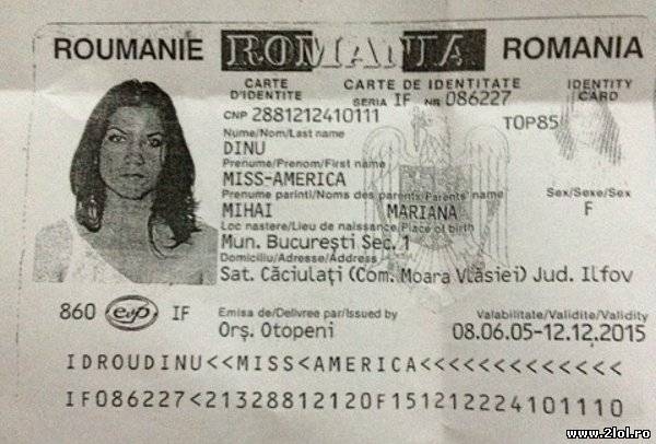 Avem o româncă MISS AMERICA poze haioase