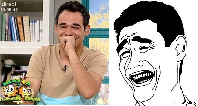 Meme-ul care seamănă cu Răzvan de la Neatza poze haioase