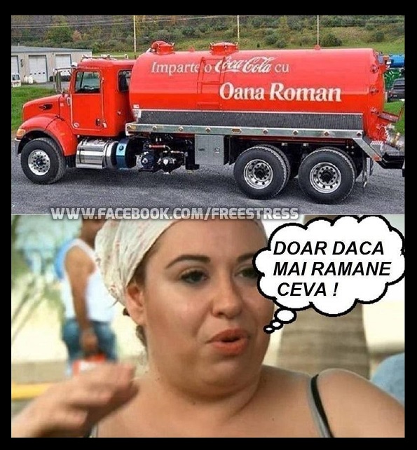 Imparte o Cola cu Oana Roman poze haioase