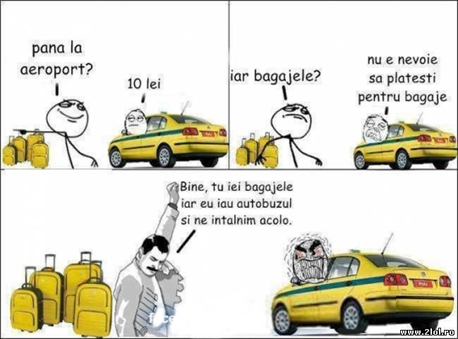 Cât îmi iei până la aeroport? poze haioase